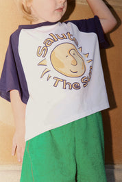 Salute the Sun Raglan Tee