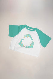 Dolphin Raglan Tee
