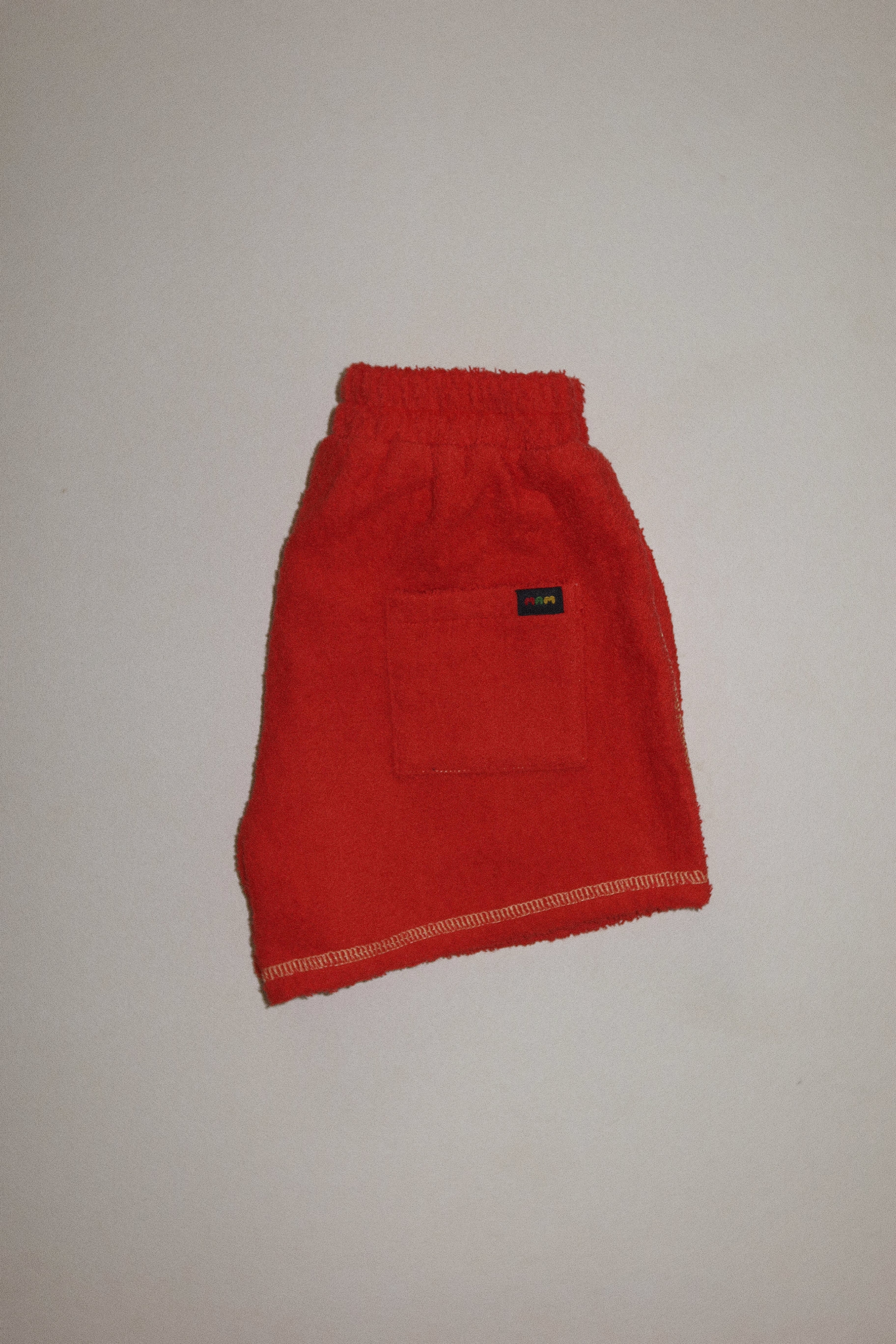 Terry Stitch Shorts | Mars Red