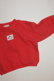 The Raglan Pullover | Washed Red