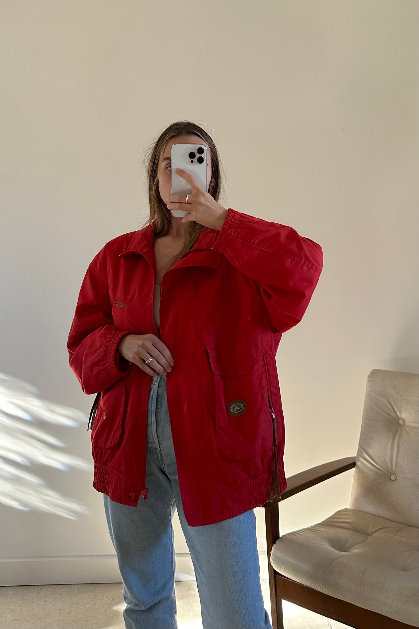 Fire Red Jacket