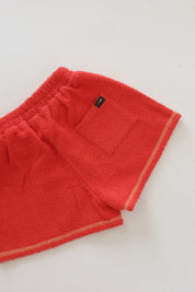 Terry Stitch Shorts | Mars Red