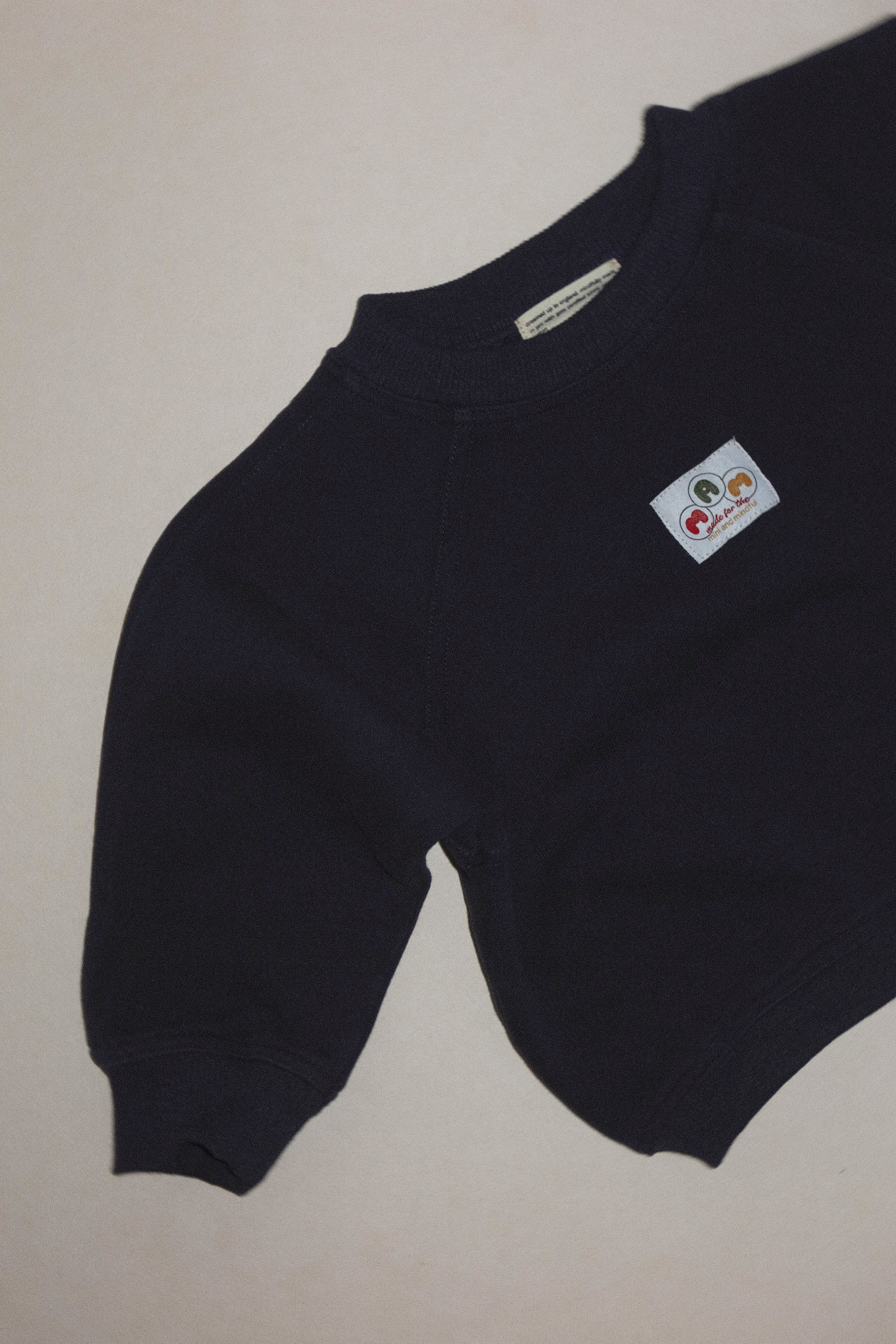 The Raglan Pullover | Navy Baby