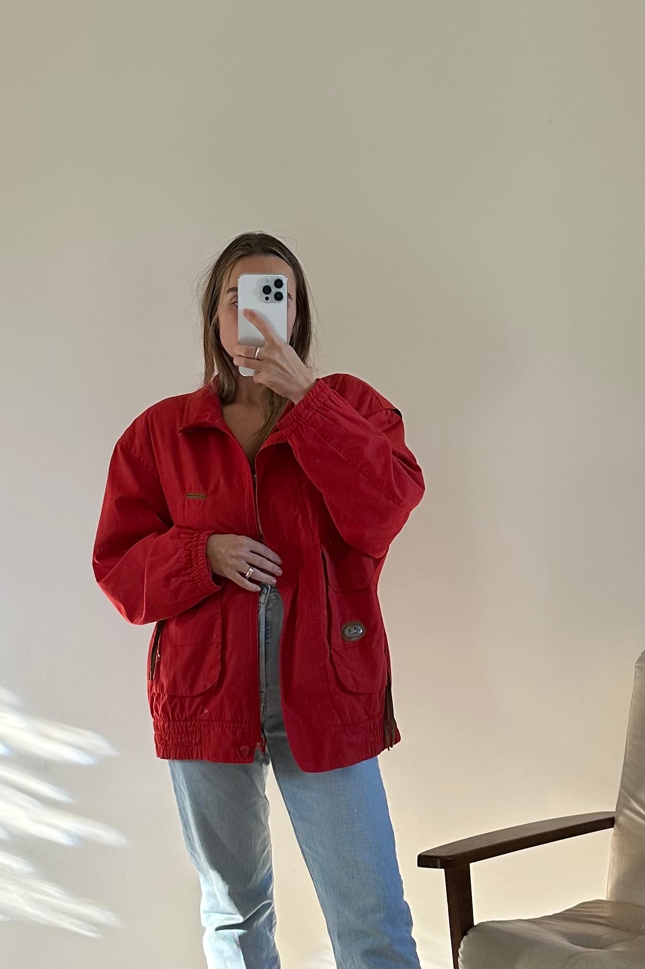 Fire Red Jacket