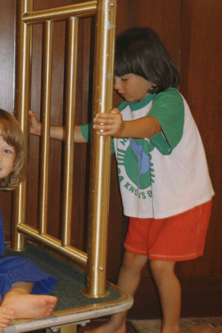 Terry Stitch Shorts | Mars Red