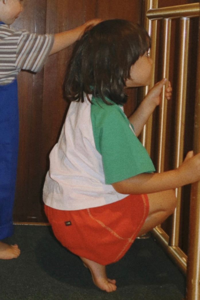 Terry Stitch Shorts | Mars Red