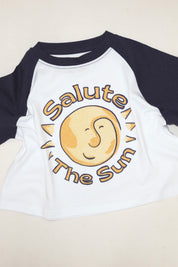 Salute the Sun Raglan Tee