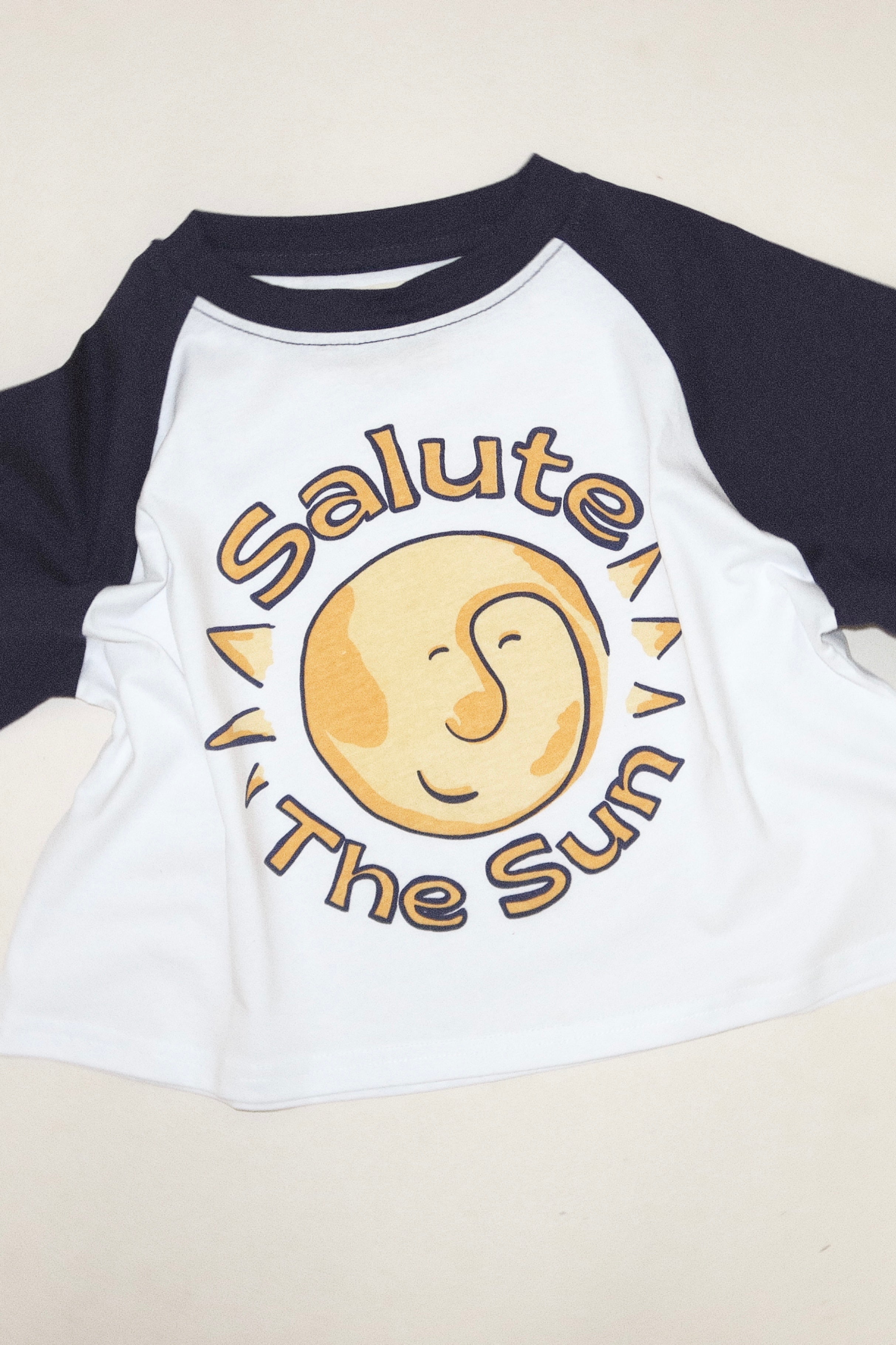 Salute the Sun Raglan Tee