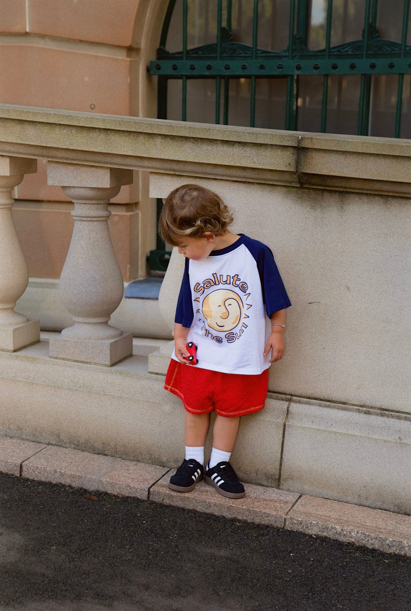 Terry Stitch Shorts | Mars Red