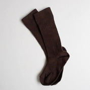 Ribbed Sock | Chocolate