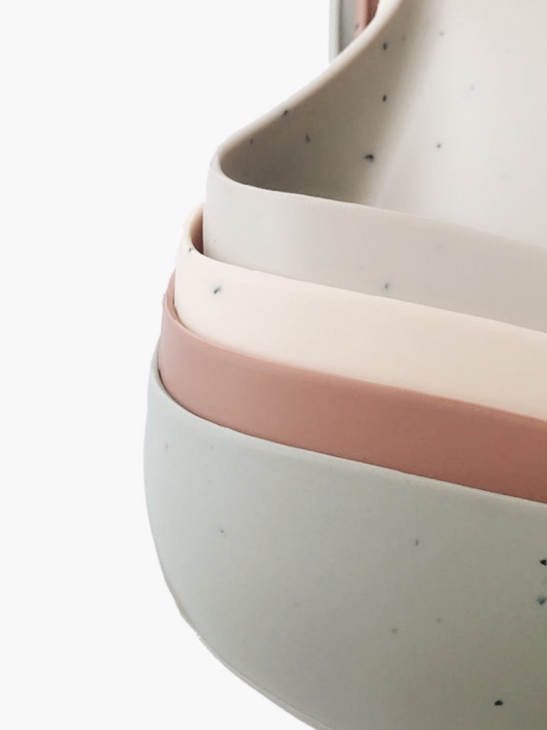 Speckled Silicone Bib
