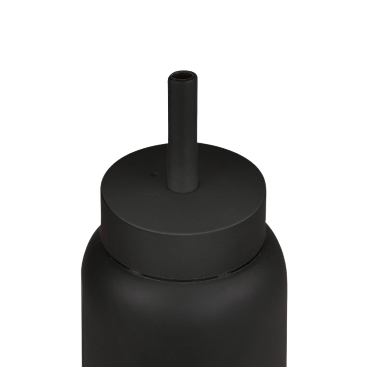 Mini Lounge Straw & Cap | Black