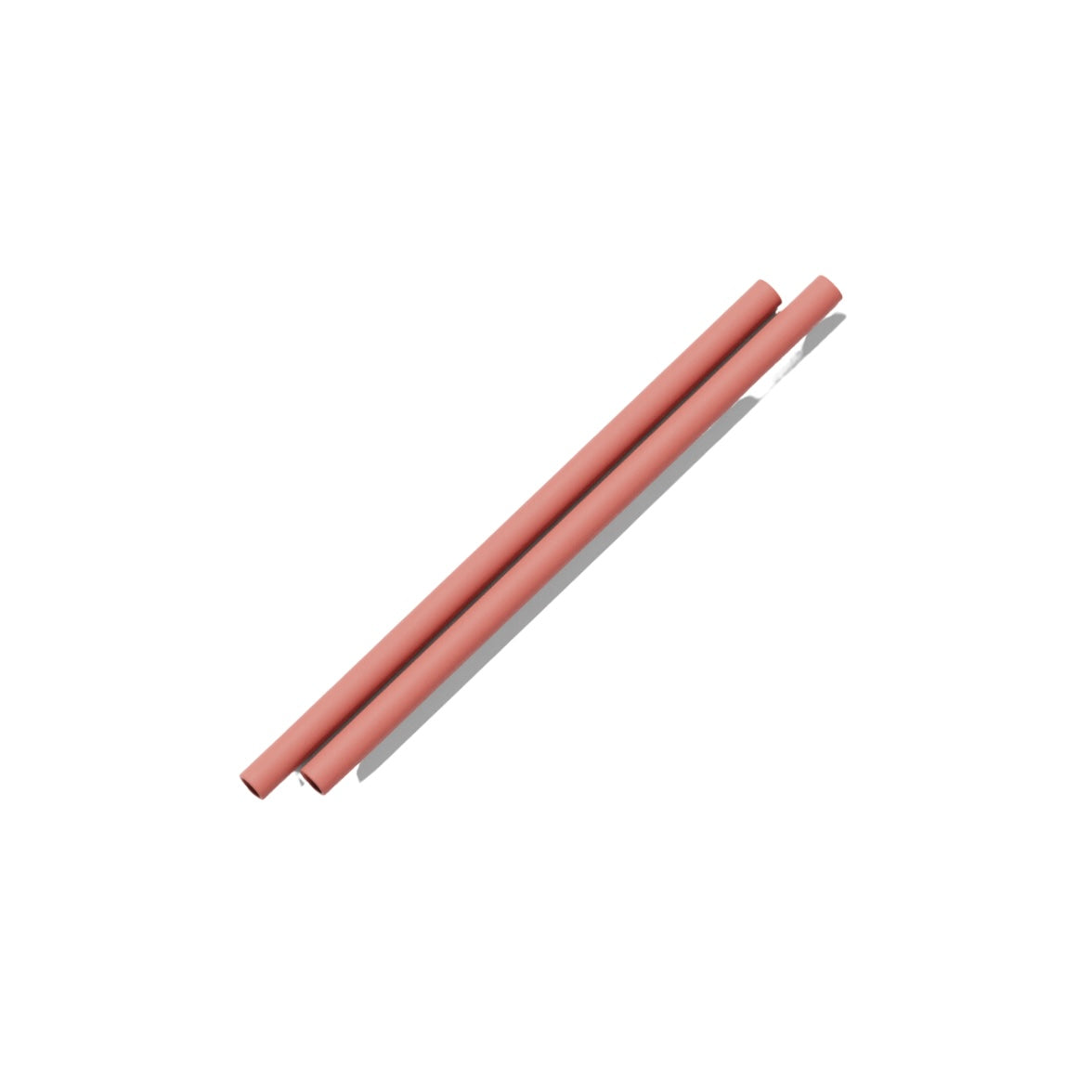 Coloured Silicone Straws | Clay