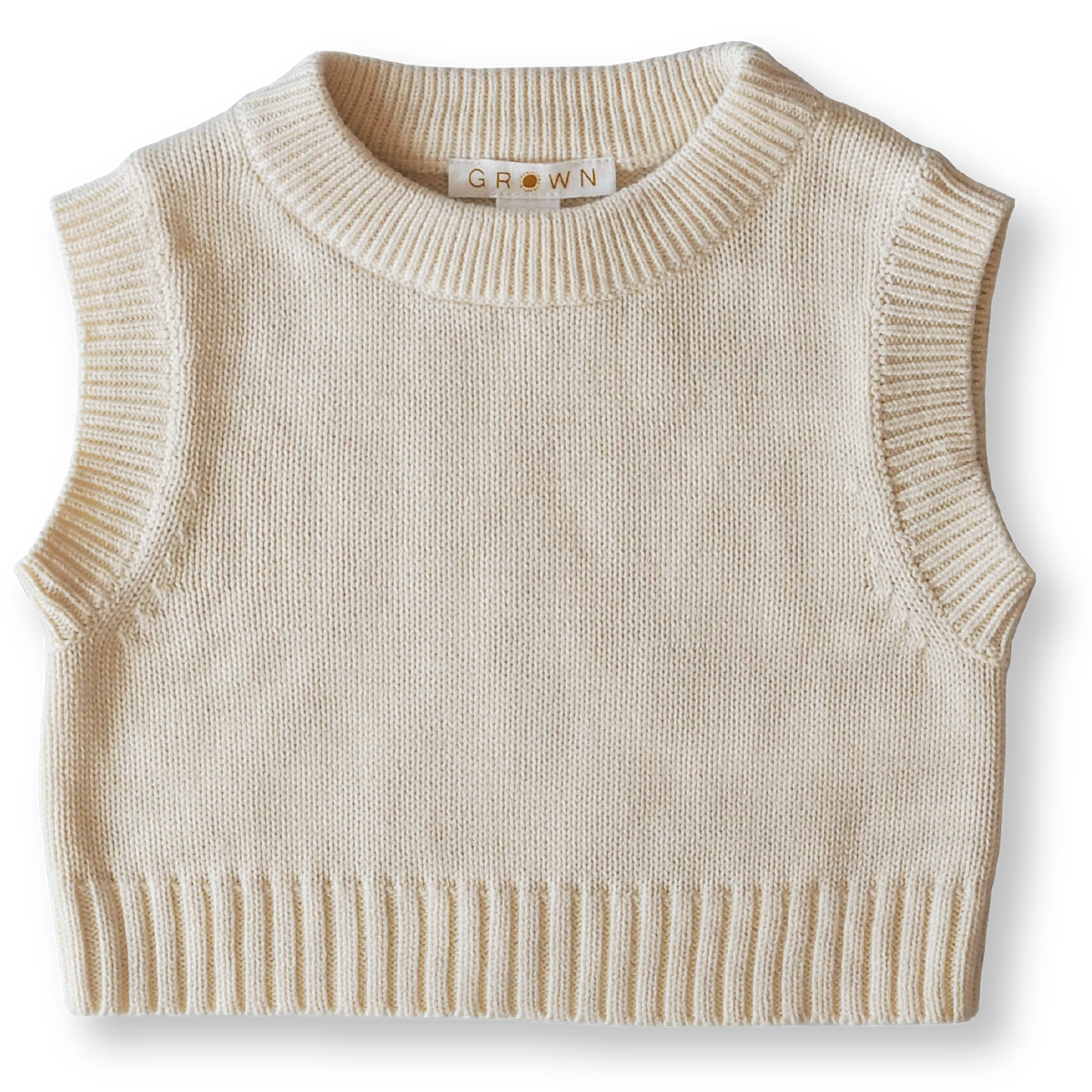 Knit Vest | Milk