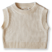 Knit Vest | Milk