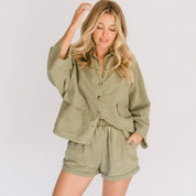 WOMENS LOUNGE SET | OLIVE