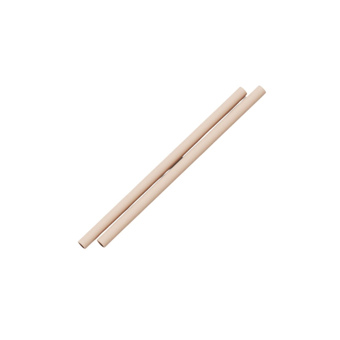 Coloured Silicone Straws | Sand