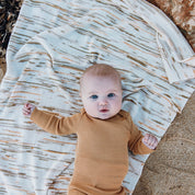 Ribbed Essential Bodysuit | Buttermilk
