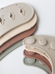 Speckled Silicone Bib