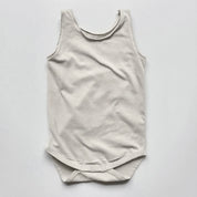 SLEEVELESS ONESIE | UNDYED