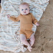 Ribbed Essential Bodysuit | Buttermilk